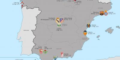 Kartta real Madrid 