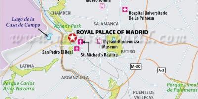 Kartta real Madrid sijainti